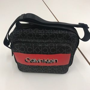 CALVIN KLEIN ck logo bag